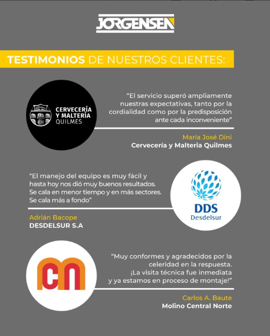 Testimonio de cliente 5 — Jorgensen