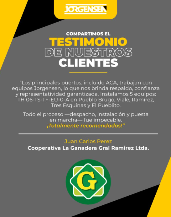Testimonio de cliente 2 — Jorgensen